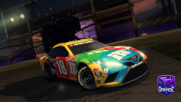 A Rocket League car design from Ezbtou