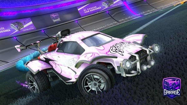 A Rocket League car design from IM_3XTRA_XD