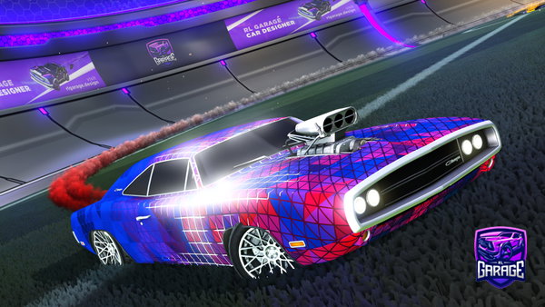 A Rocket League car design from GODViN