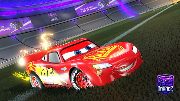 A Rocket League car design from Luv2DrinkMlk