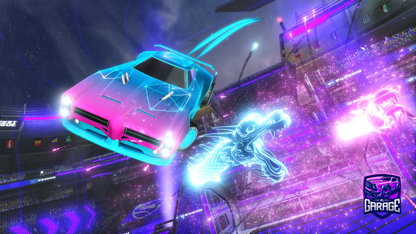 A Rocket League car design from COSMICBL4ZE