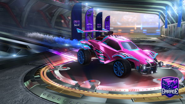 A Rocket League car design from NightJunior72