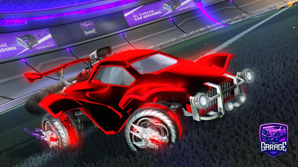 A Rocket League car design from Jxkkoh