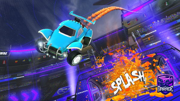 A Rocket League car design from NoelChapela