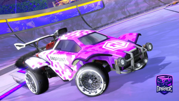 A Rocket League car design from Tapin