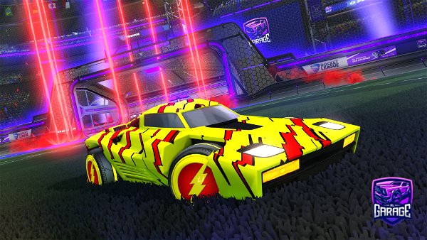 A Rocket League car design from FreakyGamingYt