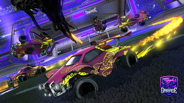 A Rocket League car design from NoodlezOG