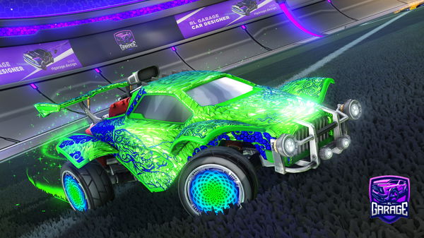 A Rocket League car design from TTV_someone_scores_goals