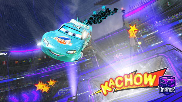 A Rocket League car design from Simonfuentess