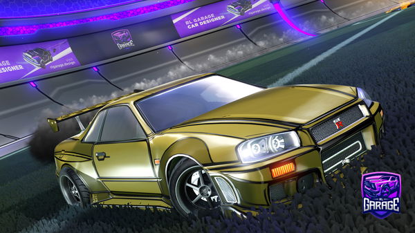 A Rocket League car design from 2REAL2010