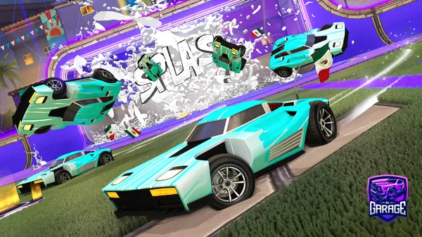 A Rocket League car design from gdhsh