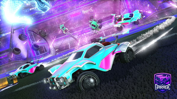 A Rocket League car design from TheSwagmanoFOZ