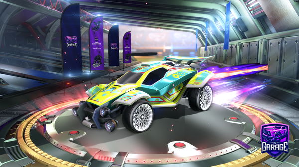 A Rocket League car design from joshthediv