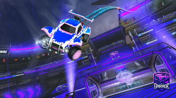 A Rocket League car design from temp-797043