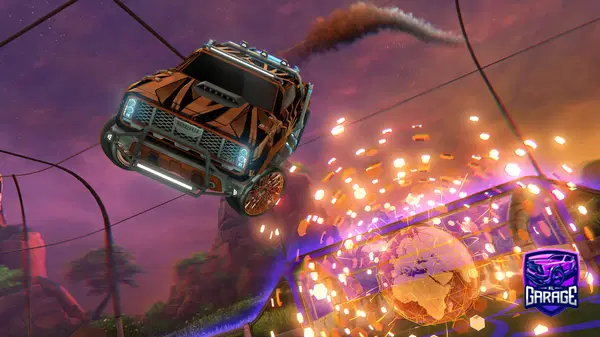 A Rocket League car design from BRGViper