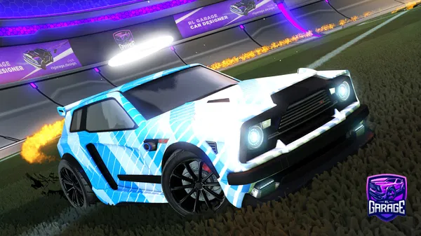 A Rocket League car design from cartermcg229