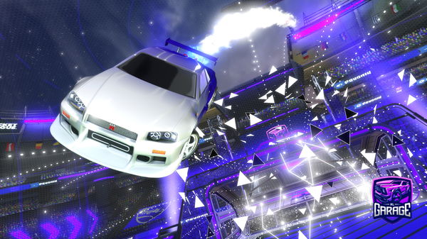 A Rocket League car design from THEB33RMAN8086