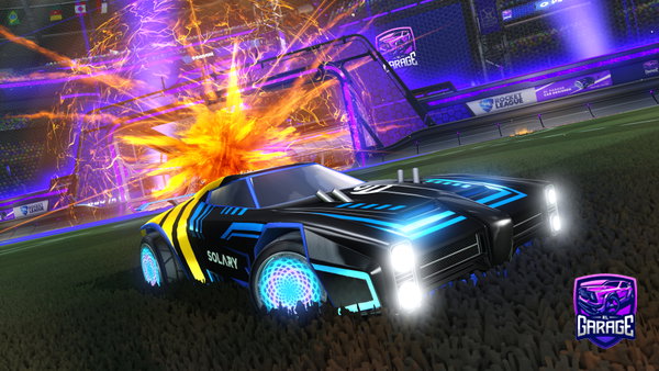 A Rocket League car design from Wiltrak