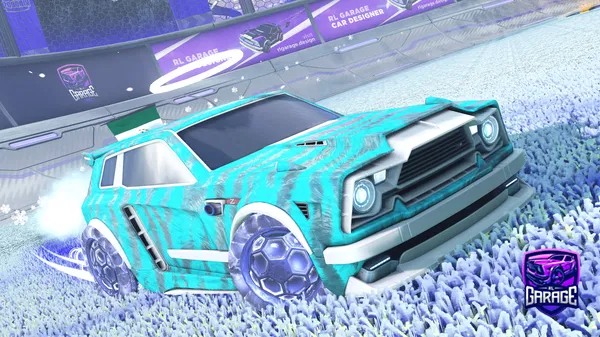 A Rocket League car design from Invisiblecat1277