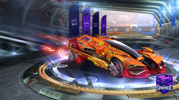 A Rocket League car design from munchy