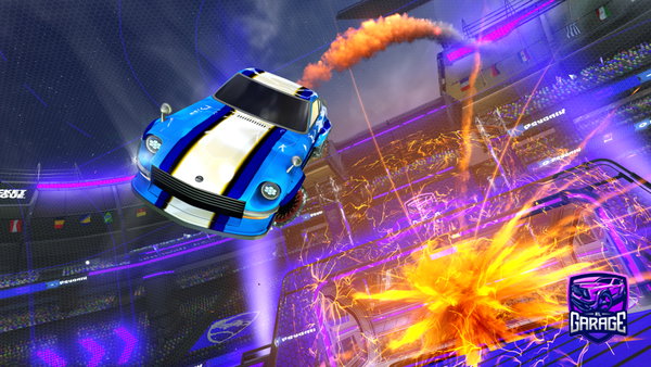 A Rocket League car design from TKPNMN