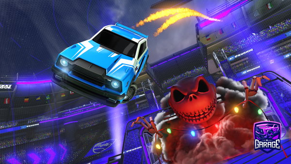 A Rocket League car design from B1nkzy