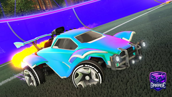 A Rocket League car design from Ryzanwastaken