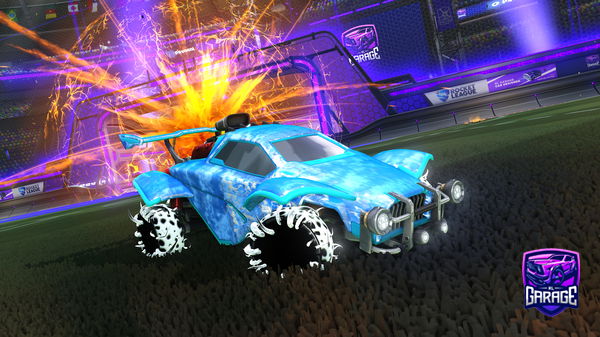 A Rocket League car design from yzorf