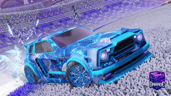 A Rocket League car design from Nykkur