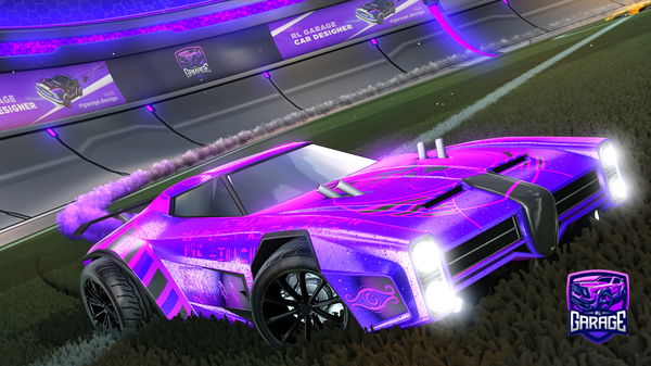 A Rocket League car design from BtoXXX