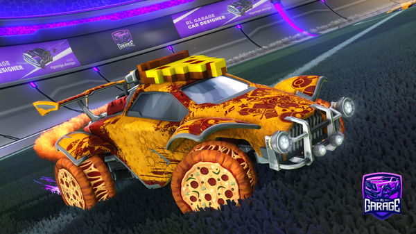 A Rocket League car design from blinKAlliance
