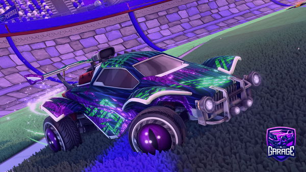 A Rocket League car design from XudiBTB2