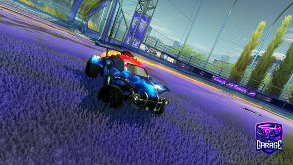 A Rocket League car design from DuduGato22