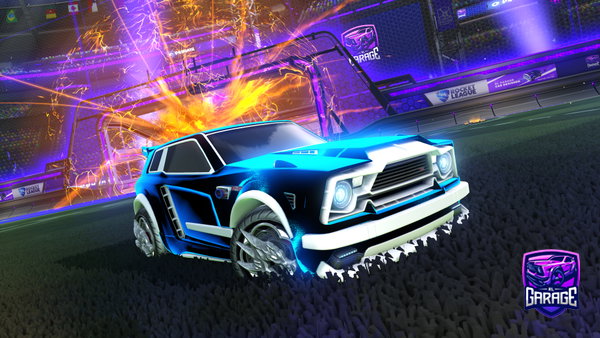 A Rocket League car design from JimmyNeutron2203