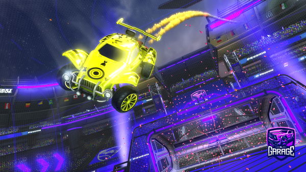 A Rocket League car design from PartyPauly