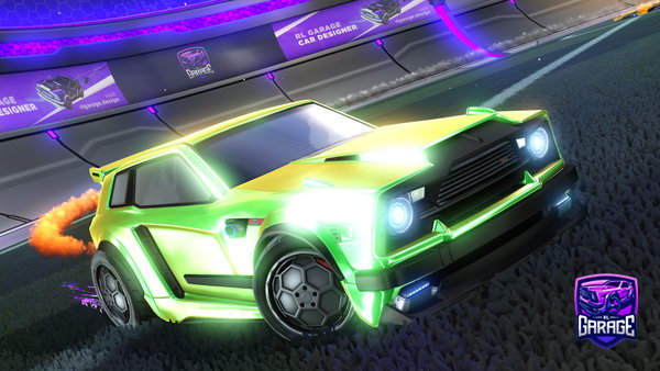 A Rocket League car design from Luc_RL