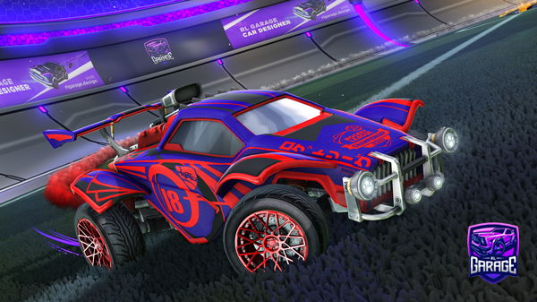 A Rocket League car design from IzarRL