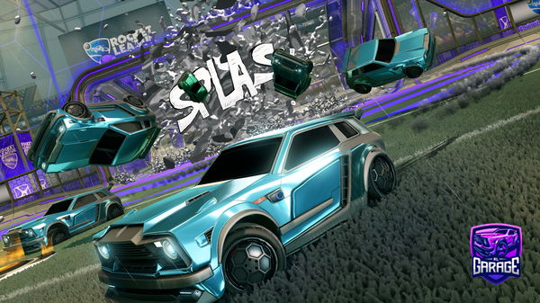 A Rocket League car design from PoluxRL