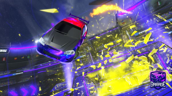 A Rocket League car design from Pikl3