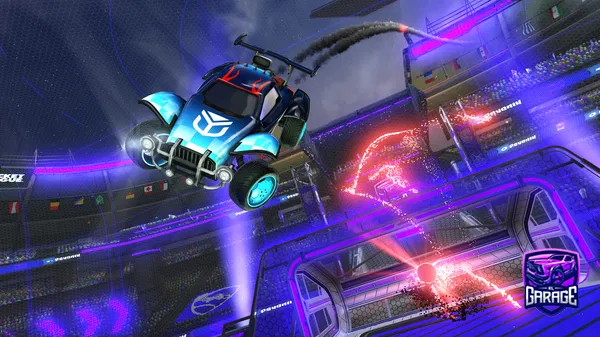 A Rocket League car design from SlimmerClock446