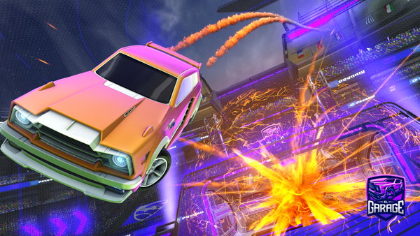 A Rocket League car design from banditeeeeek