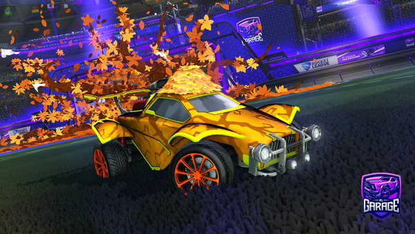 A Rocket League car design from Arocketleaguenoob