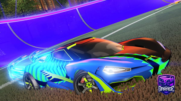 A Rocket League car design from GoliathGamer06