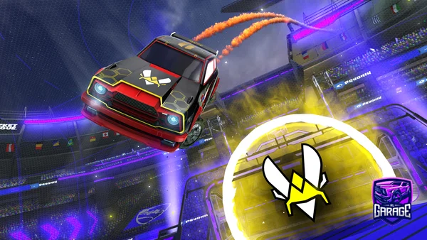 A Rocket League car design from eireneoff