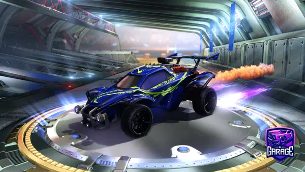 A Rocket League car design from Jam3s883