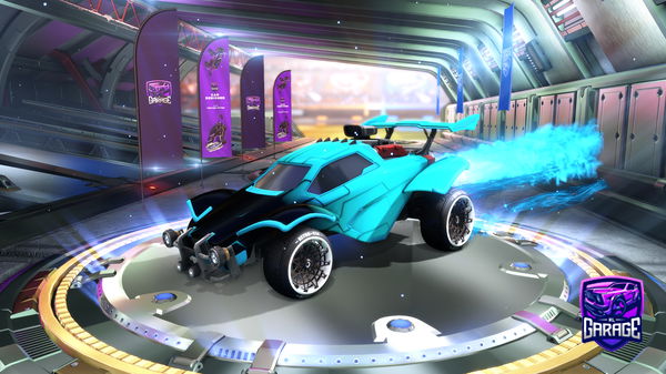 A Rocket League car design from Fr4nch1zz3