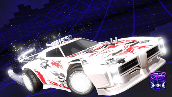 A Rocket League car design from Doolars