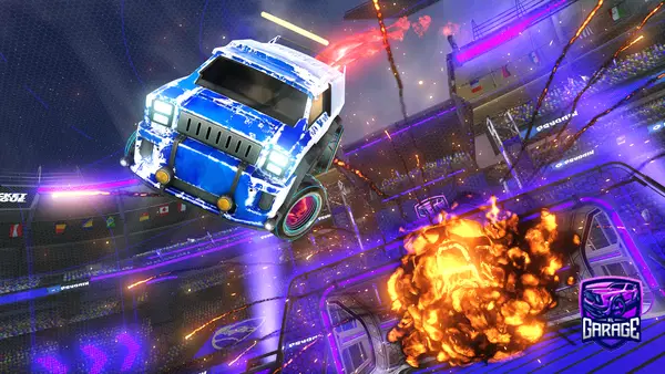 A Rocket League car design from nhsiswvivw