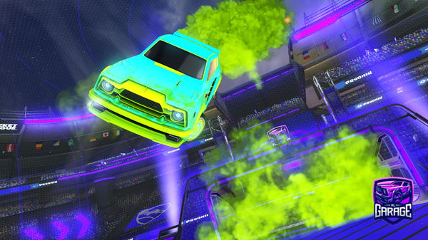 A Rocket League car design from tbjzl69