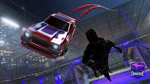 A Rocket League car design from vasculinity
